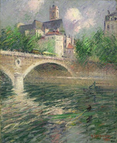 La chiesa di St. Gervais, 1920 da Gustave Loiseau